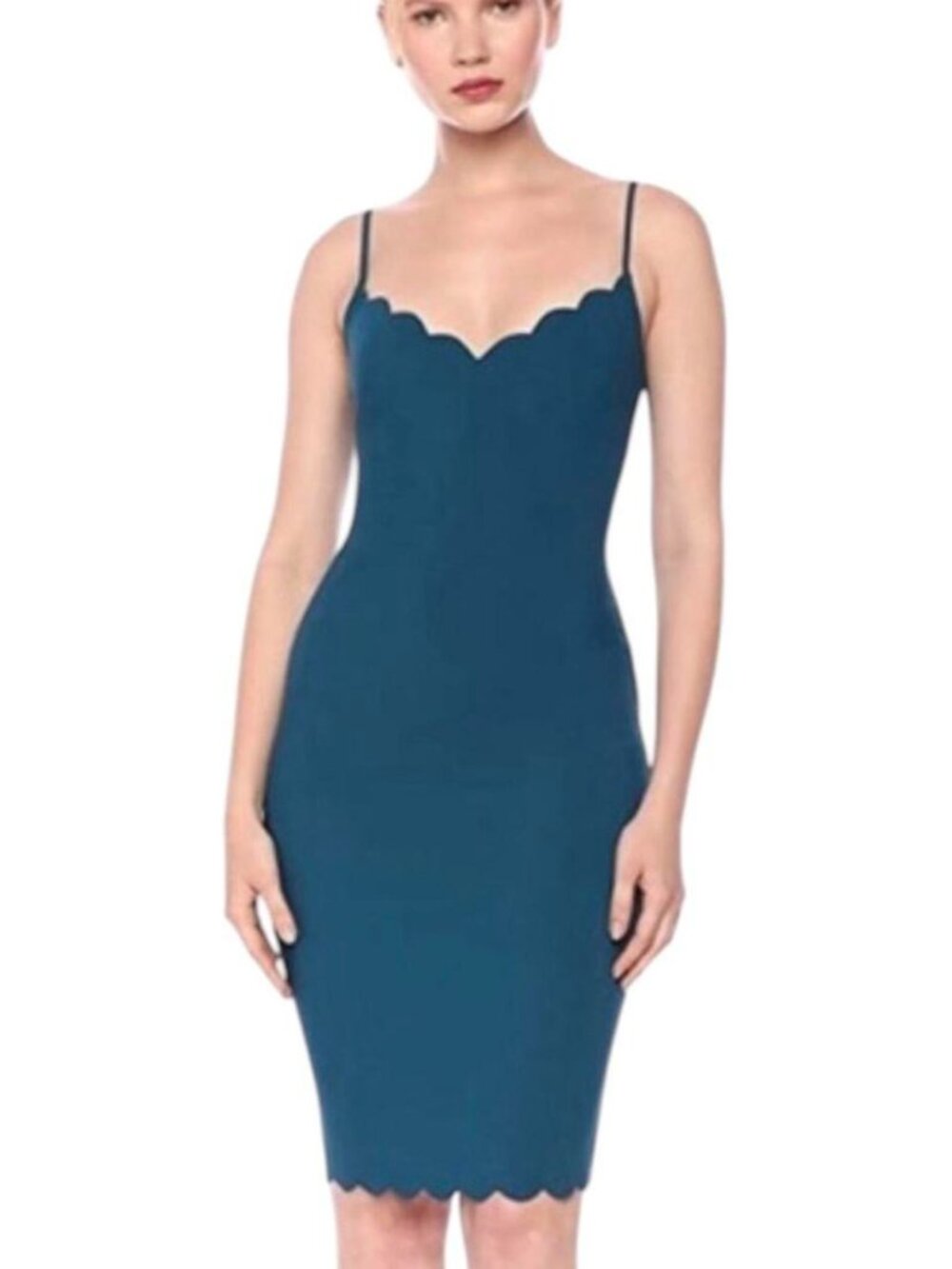 Likely Lolita Blue Scalloped Edge Dress Size 2‎
